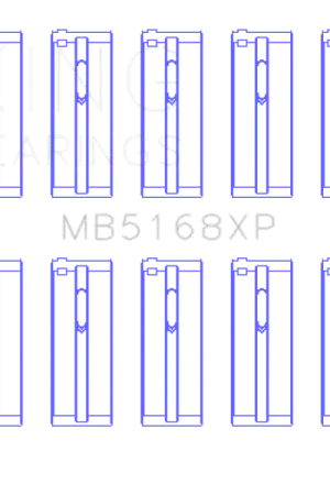 King Engine Bearings Honda H22 50mm Journal Crankshaft Main Bearing Set Affordable