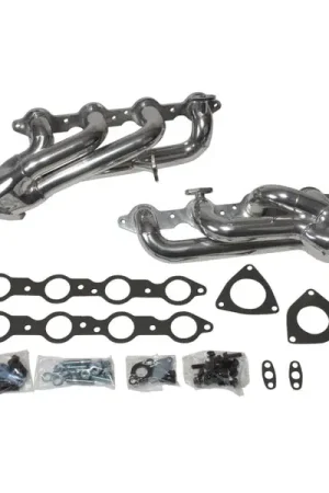 High Quality BBK 99-04 GM Truck SUV 4.8 5.3 Shorty Tuned Length Exhaust Headers - 1-3/4 Titanium Ceramic