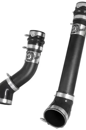 aFe Bladerunner 3 inch Black Intercooler Hot and Cold Side Tubes Dodge Diesel Trucks 94-02 L6-5.9 Free Shipping