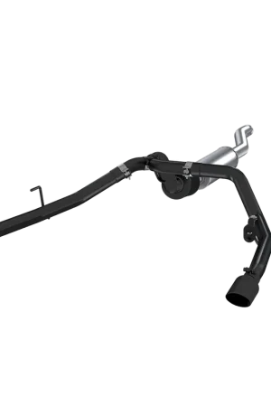 Jeep 2.5 Inch Cat Back Exhaust System Dual Rear Exit Armor BLK Series For 20-Up Jeep Gladiator 3.6L MBRP Certified