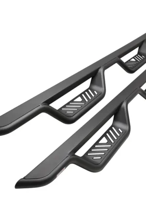 Limited Edition Westin 19-22 Chevrolet Silverado / GMC Sierra Double Cab Outlaw Nerf Step Bars - Textured Black