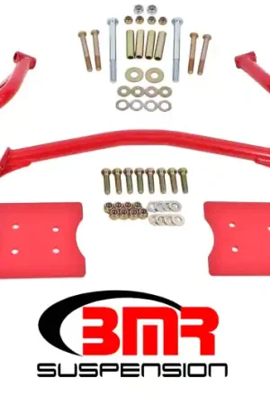 Editor’s Pick BMR 79-04 Fox Mustang Torque Box Reinforcement Plate Kit(TBR005R And TBR003R) - Red