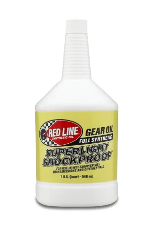 Red Line SuperLight ShockProof Gear Oil - Quart Worldwide Shipping