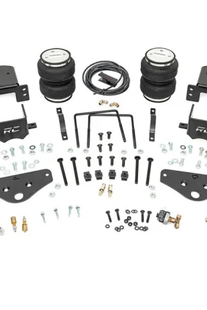 Air Spring Kit with Onboard Air Compressor 17-22 Ford Super Duty 4WD Rough Country Must Have