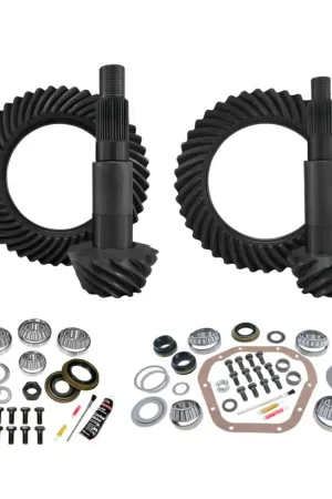 Holiday Sale Yukon Gear & Install Kit Package for 99-16 Ford F350 Dana 60 Front/Dana 80 Rear 4.11 Ratio