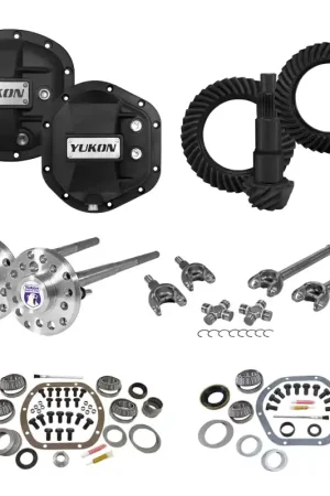Yukon Master Overhaul Kit Stage 4 Jeep Re-Gear Kit w/Covers Fr & Rr Axles Dana 30/44 4.88 Ratio Exclusive