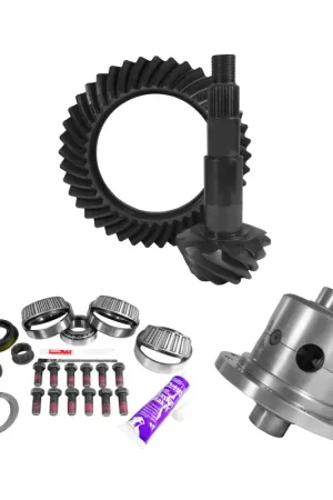 Authentic Yukon 11.5in AAM 4.11 Rear Ring & Pinion Install Kit Positraction 4.375in OD Pinion Bearing