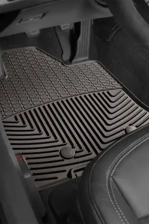No Minimum Order WeatherTech 2016+ Toyota Tacoma Access/Double Cab (A/T Only) Front Rubber Mats - Cocoa