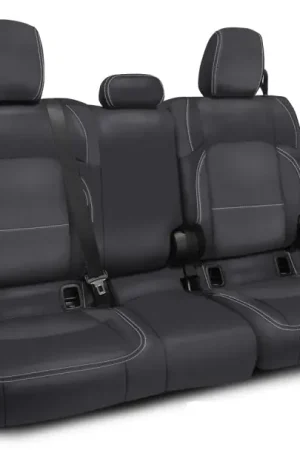 Markdown PRP 2020+ Jeep Gladiator JT Rear Bench Cover with Cloth Interior - Black/Grey