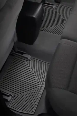 WeatherTech 06-13 Lexus IS Rear Rubber Mats - Black Free Returns