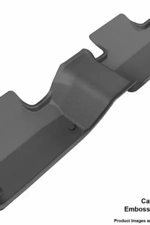 3D MAXpider 2014-2019 Land Rover Range Rover Evoque Kagu 2nd Row Floormats - Black Final Sale