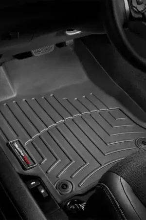 Premium WeatherTech 11+ Ford F250/F350/F450/F550 Front FloorLiner - Black