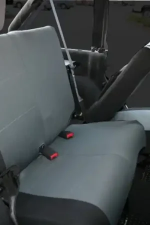 Rampage 2007-2018 Jeep Wrangler(JK) Unlimited Custom Fit Seat Cover - Black/Grey Best Choice