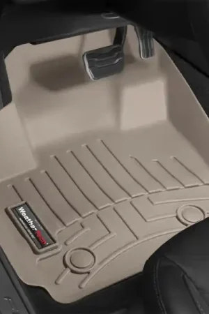 WeatherTech 07-13 GMC Sierra Front Floorliner OTH - Tan Hot Deal