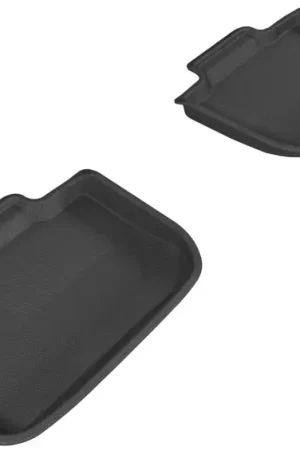 Markdown 3D MAXpider 2011-2020 Dodge/Chrysler Charger/300/300C Kagu 2nd Row Floormats - Gray