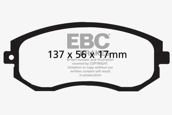 EBC 12+ Scion FR-S 2 Ultimax2 Front Brake Pads Express Delivery