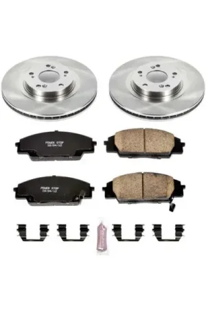 Trusted Brand Power Stop 02-06 Acura RSX Front Autospecialty Brake Kit