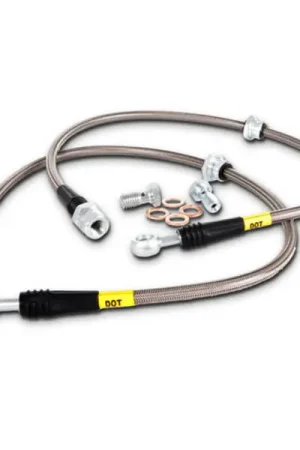 StopTech 00-06 Nissan Sentra Stainless Steel Front Brake Lines Free Delivery