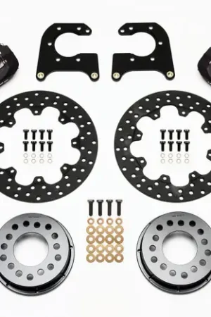 Wilwood Forged Dynalite Rear Drag Kit Drilled Rotor New Big Ford 2.50in Offset Bargain