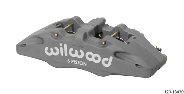Wilwood DynaPro DP6 Lug Mount Anodized Alum. Caliper 1.62in/1.38in/1.38in Piston .38in Rotor - Right Crafted