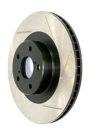 Low Price StopTech Power Slot 01-07 Toyota Sequoia/03-09 4 Runner / 03-09 Lexus GX470 Slotted Right Rr Rotor