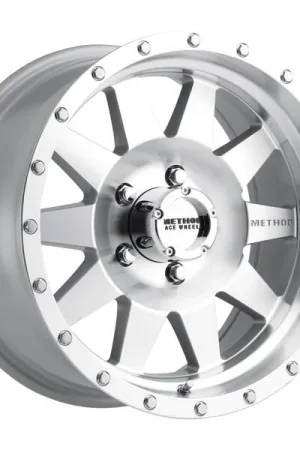 Method MR301 The Standard 15x7 -6mm Offset 5x4.5 83mm CB Machined/Clear Coat Wheel Fan Favorite