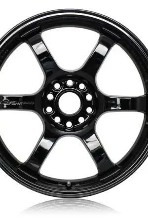 Gram Lights 57DR 18x9.5 +38 5x100 Glossy Black Wheel Discount