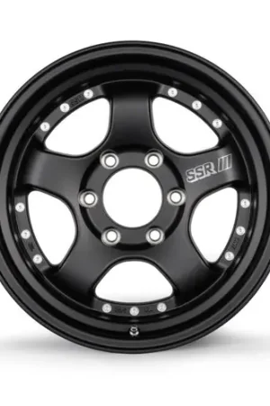 New Arrival SSR SP1 Trail 17x8.5 +00 6/139.7 Flat Black Wheel