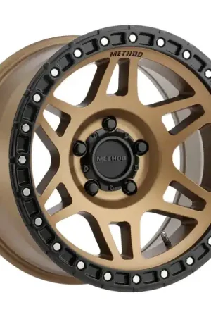 Instant Buy Method MR312 17x8.5 0mm Offset 5x5 71.5mm CB Method Bronze/Black Street Loc Wheel