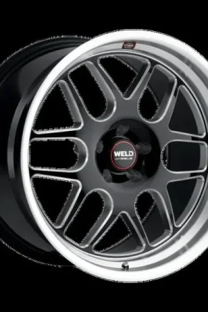 Exclusive Weld S110 Solana 22x9.5 / 6x135 BP / ET25 / 6.23in BS / 87.1 Dia - Gloss Black Milled Wheel