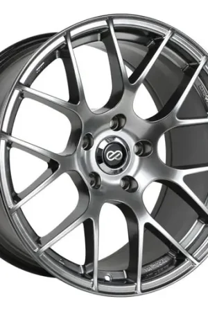 No Minimum Order Enkei Raijin 18x8 45mm Offset 5x112 Bolt Pattern 72.6 Bore Diameter Hyper Silver Wheel