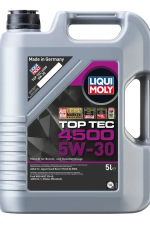 Liqui Moly Top Tec 4500 5W-30 5L - 2318 Direct From Factory