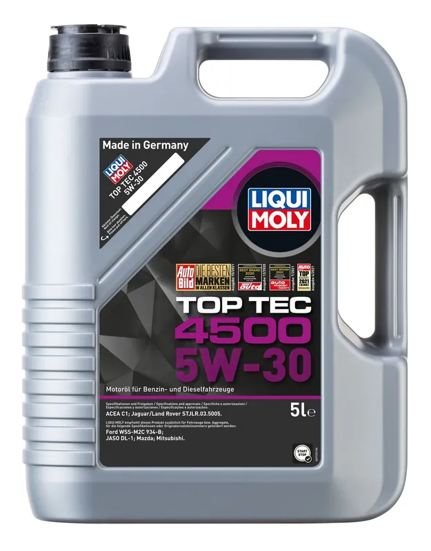 Liqui Moly Top Tec 4500 5W-30 5L - 2318 Direct From Factory