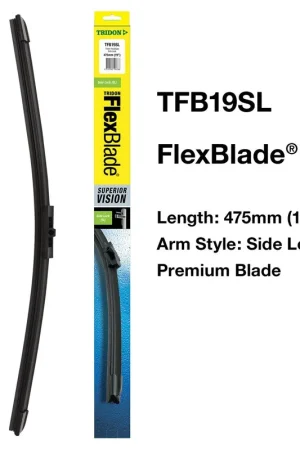 Warranty Included Tridon Flexblade - Side Lock 19In - TFB19SL