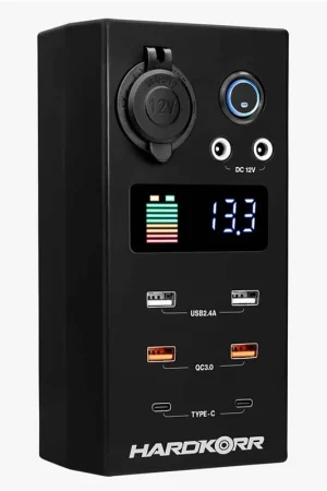 HardKorr 12V DC Mini Power Distribution Box with 11 Outputs - HKPDCBOXSM Limited Edition