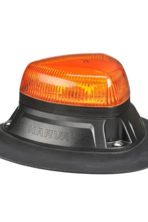 Direct From Manufacturer Narva 85604A Aerotech Low Profile Amber LED Strobe with Magnetic Mount