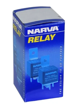 Warranty Included Narva 68066BL 24V 10A Normally Open 4 Pin Micro Relay with Resistor