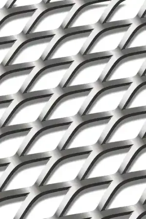 SAAS Body Kit Mesh - Silver 900mm x 280mm - 19980 Worldwide Shipping