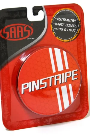 Certified SAAS 3mm Pinstripe, Solid Red (10m) - 1103