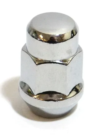 Weekend Sale SAAS Single Wheel Nut - 35mm Length, Chrome, M12x1.25 Thread, Acorn Bulge Type - 33535B