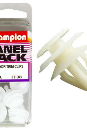 Champion Fasteners Trim Panel Retainer (13-18mm Head, 14mm Length, to Suit 9mm Hole) - Pack of 5 - TF38 New Arrival