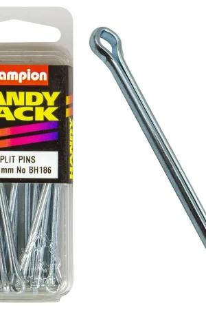 Champion Pack of 15 3.2 x 50mm Zinc Plated Steel Split Pins - BH186 Best Choice
