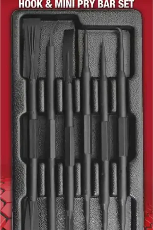 Same Day Shipping PKTool 6pc Non-Scratch Pick, Hook and Prybar Set - PT52720 (Pickup Only)