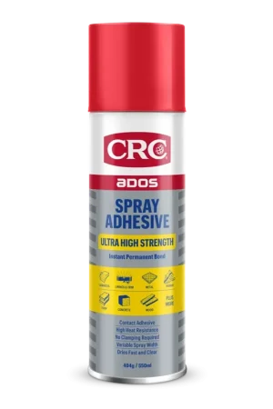 CRC Ultra High Strength Aerosol Adhesive 550ml - 8180 (Pickup Only) Special Offer
