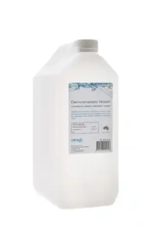 Refresh Demineralised Water 10L Ultra Pure Steam Distilled Water - S2191 (Bulky Item - Freight Applies) Last Chance