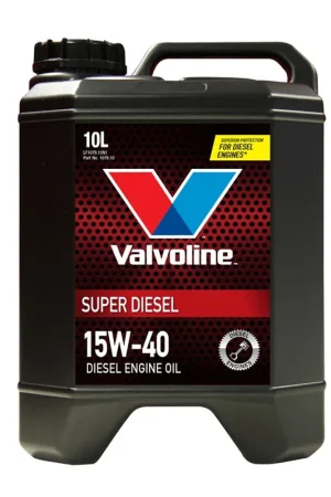 Valvoline Super Diesel Engine Oil 15W-40 10L - 1079.10 Fresh Stock