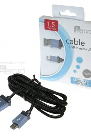 Aerpro ADM2USBA Aluminium Micro USB to USB Cable Budget