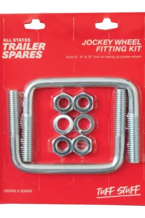 ASTSS Jockey Wheel U Bolt to Suit 100x50mm Drawbar (75mm Long) - R1478G Secure Checkout