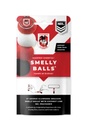 Smelly Balls St. George Illawarra Dragons Smelly Balls Set - NRL445AD Budget