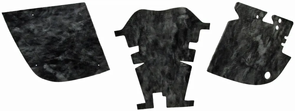 Hassle-Free Returns Firewall Sound Deadener Insulation Pad for 1946-1954 GMC/Chevy Truck Front Grey